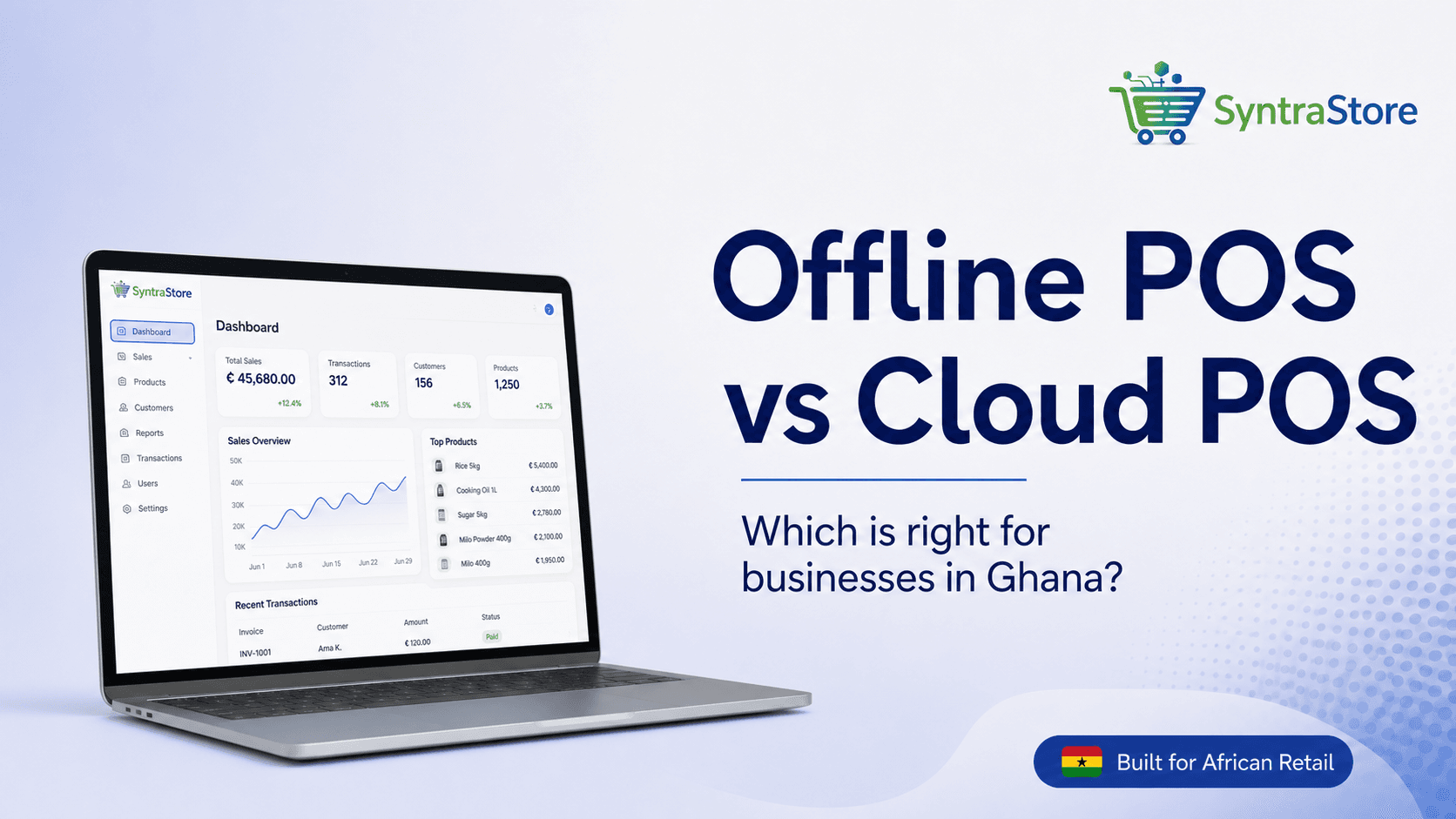 Offline POS vs Cloud POS: Which is Right for Your Business in Ghana?