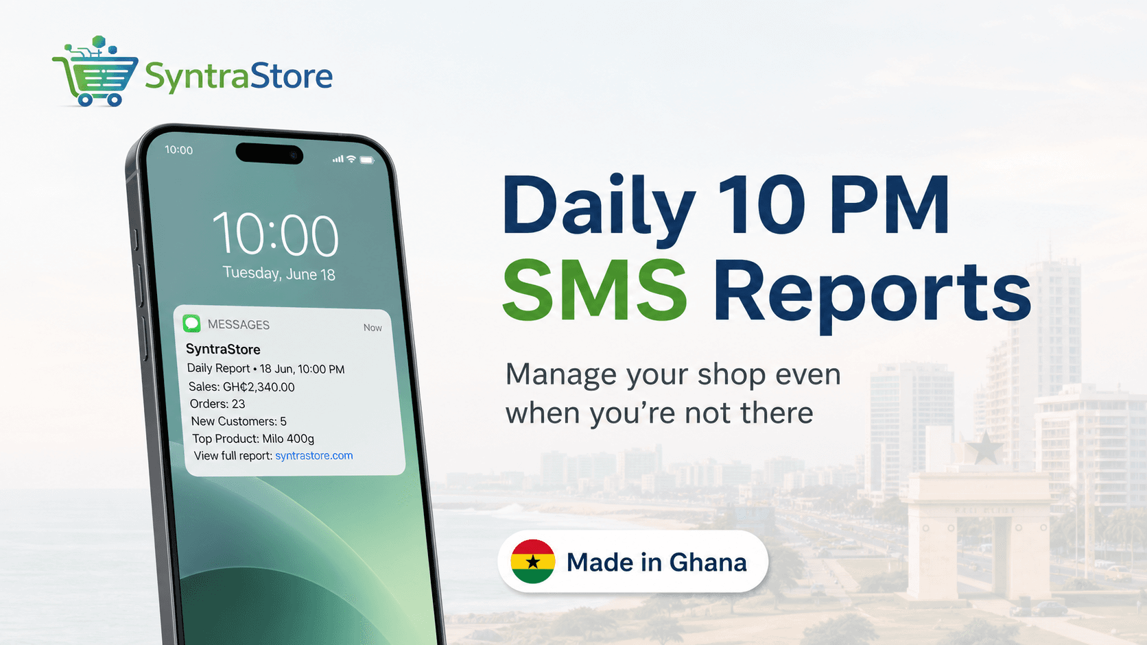 Why Daily 10 PM SMS Reports Are a Game-Changer for Absentee Business Owners